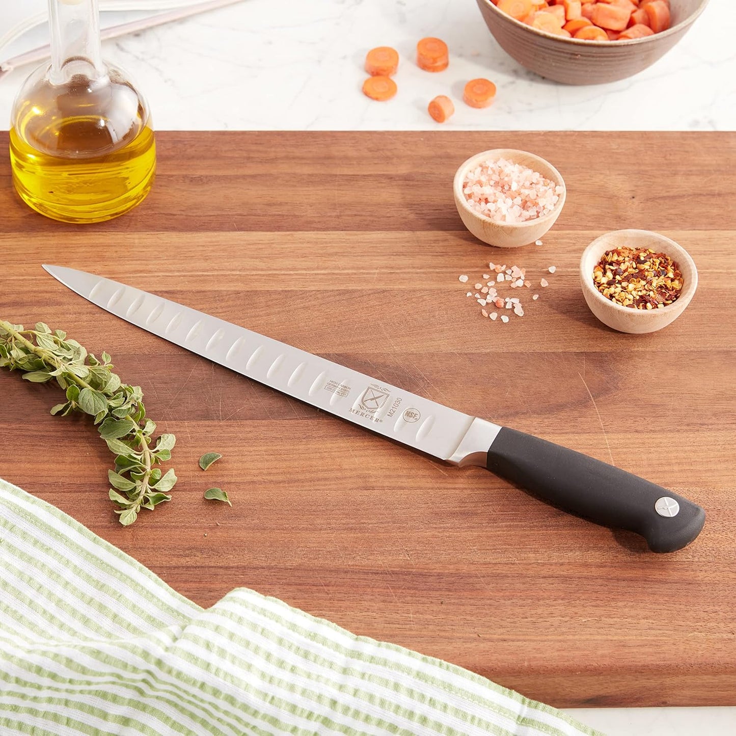 Mercer Culinary M20610 Genesis 10-Inch Chef's Knife,Black