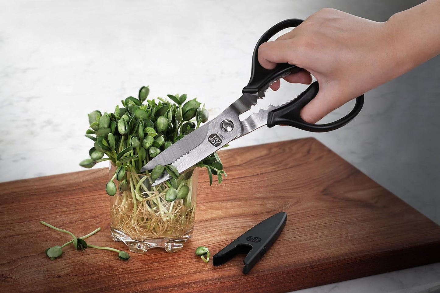 Top Cut 1022513 Heavy Duty Kitchen Shears and Multi Purpose Scissors, 9-Inch