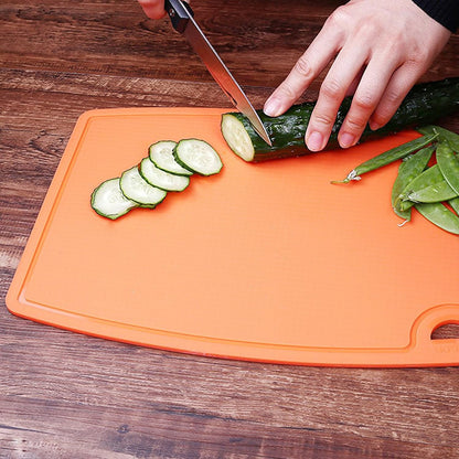 Liflicon Silicone Thick Cutting Boards Mats Set of 3 Foldable & Flexible Design Juice Grooves Easy Grip Handle Dishwasher Safe for Kitchen,BPA free Silicone Cutting Board-Green
