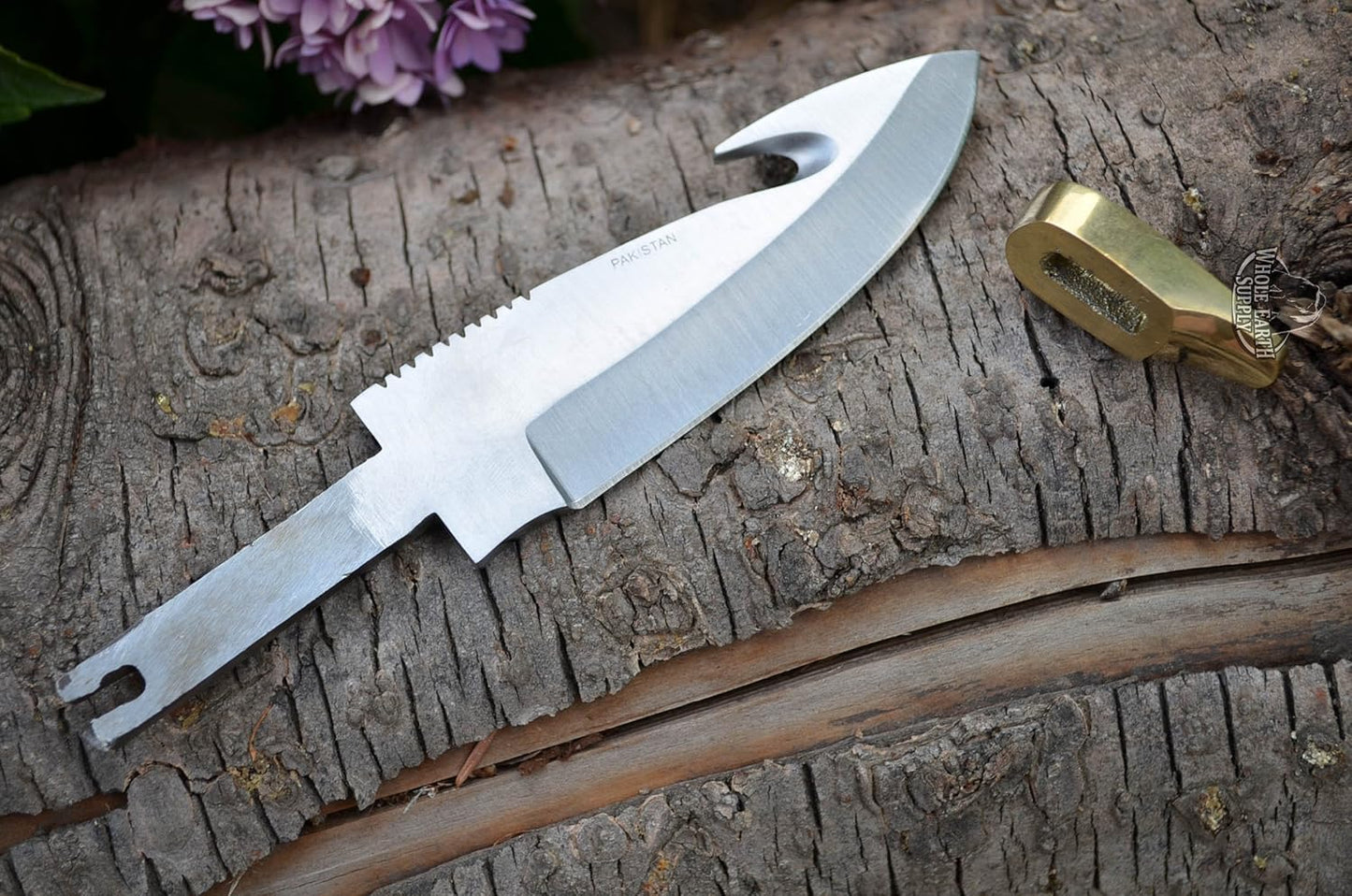 420 Stainless Steel Knife (420 Stainless Steel, Pair of 5.375 inch Bowie Blades)