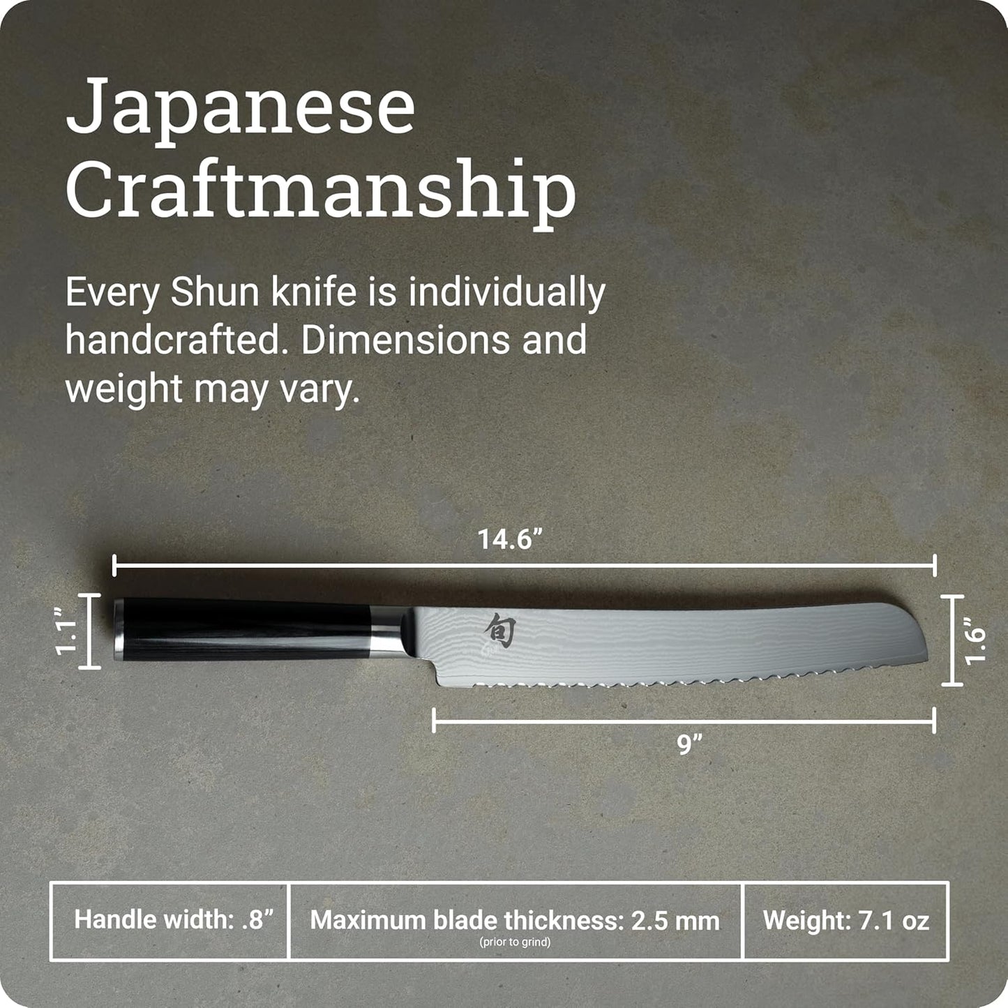 Shun Classic 9" Bread Knife