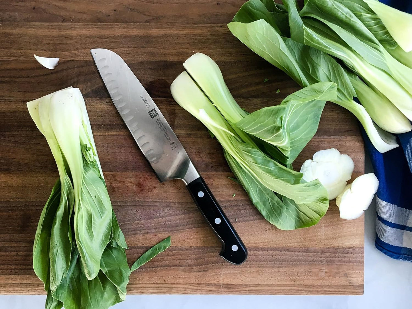 ZWILLING Pro 7-inch Hollow Edge Santoku Knife