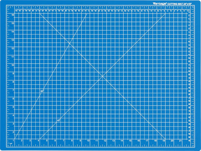 Dahle Vantage 10680 See-Through Premium Self-Healing Cutting Mat, 9"x12", 1/2" Grid, 5 Layers for Max Healing, Perfect for Crafts & Sewing, Clear