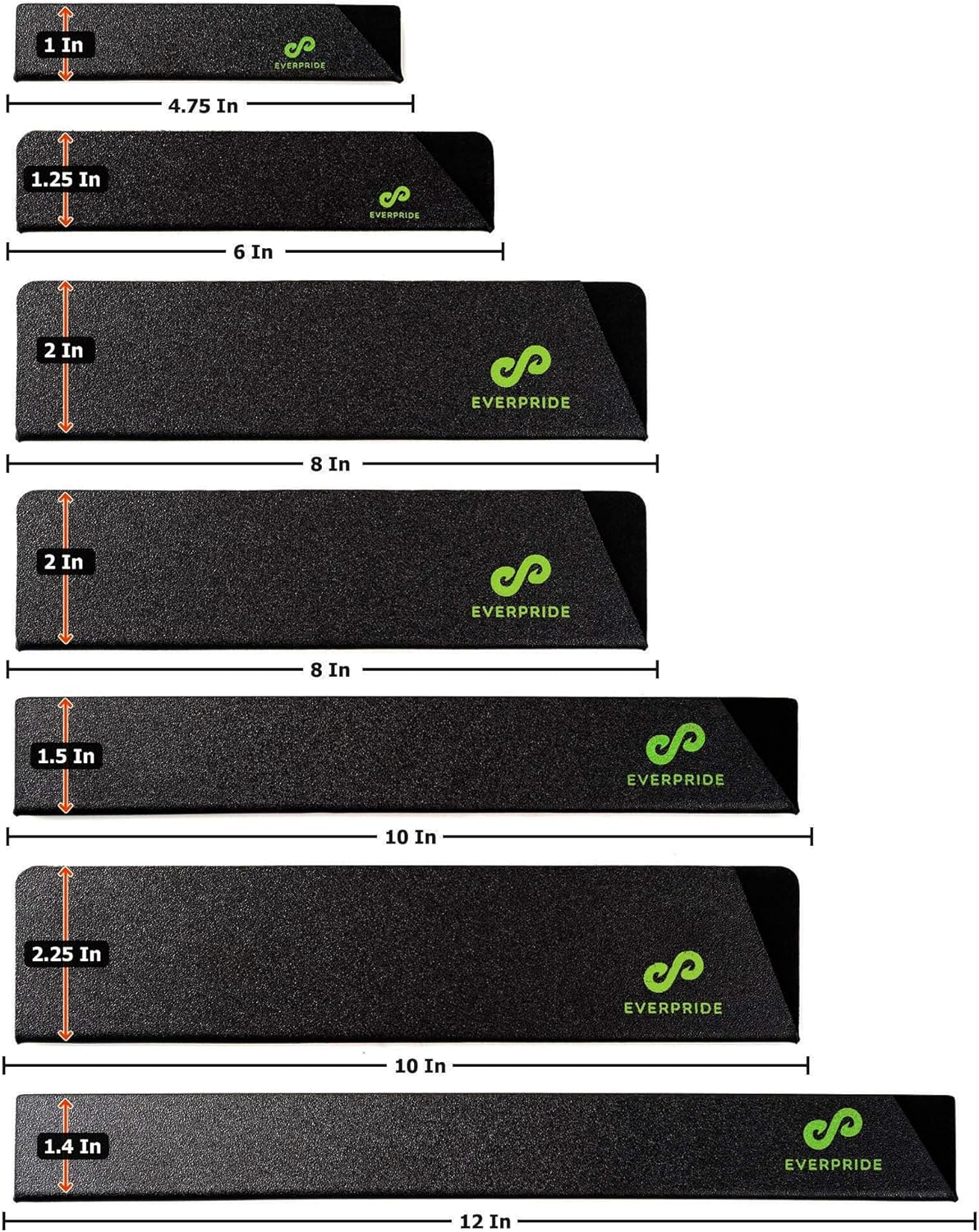 EVERPRIDE Chef Knife Sheath Set (10-Piece Set) Universal Blade Edge Cover Guards for Chef’s and Kitchen Knives – Durable, BPA-Free, Felt Lined, Sturdy ABS Plastic – Knives Not Included