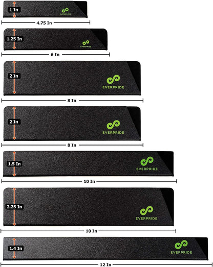 EVERPRIDE Chef Knife Sheath Set (10-Piece Set) Universal Blade Edge Cover Guards for Chef’s and Kitchen Knives – Durable, BPA-Free, Felt Lined, Sturdy ABS Plastic – Knives Not Included