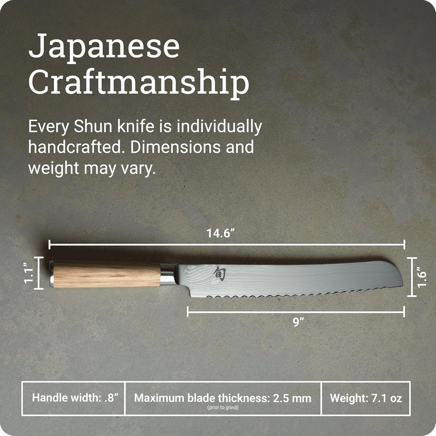 Shun Classic 9" Bread Knife