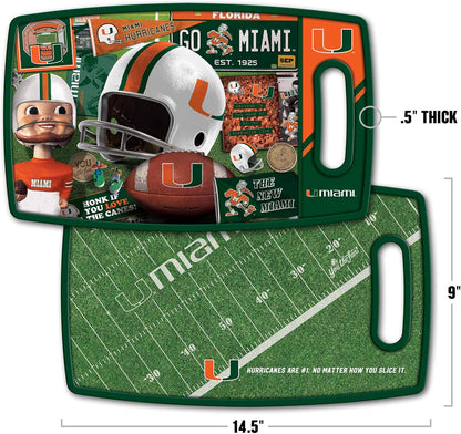 YouTheFan NCAA Retro Series Cutting Board - Colors B