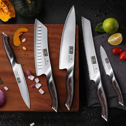 3.75 inch Paring Knife, Ultra Sharp Japanese Kitchen Fruit Knife | Professional Japanese High Carbon Stainless Steel Small Kitchen Knives with Ergonomic Handle