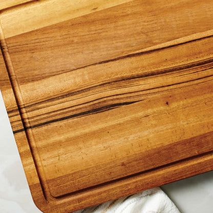 Tramontina FSC Certified Brazilian Tigerwood Cutting and Serving Board Set - 3 Pack (15 x 11-in, 12 x 8-in, 9 x 6-in), 81000/050DS
