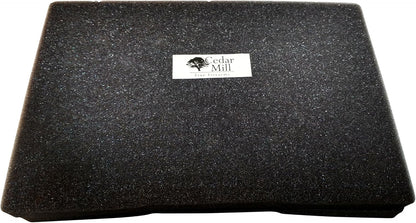 Cedar Mill Fine Firearms TSA Approved Hard Gun Case – Airline Approved Lockable Pistol Carrying Case with Dual Latch & Customizable Foam – Fits 9mm Handgun, Revolver & Firearm for Travel & Range Use