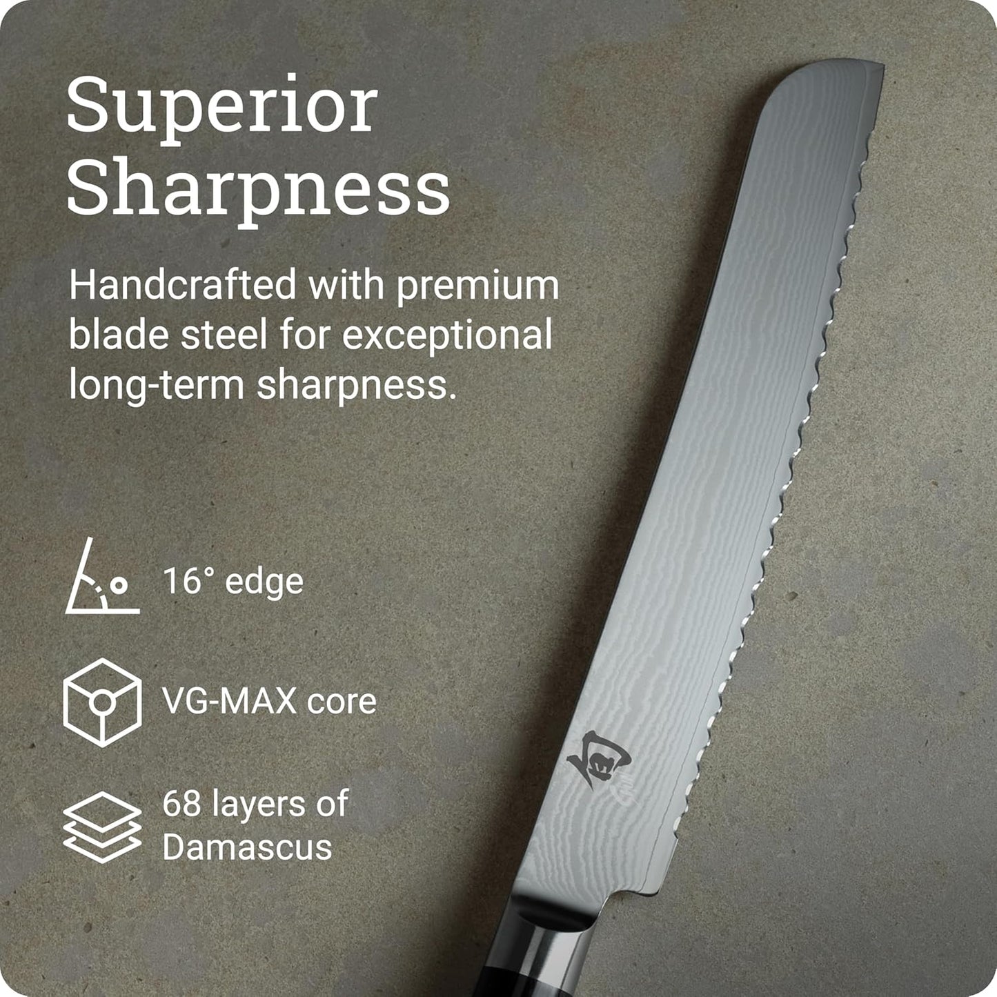 Shun Classic 9" Bread Knife