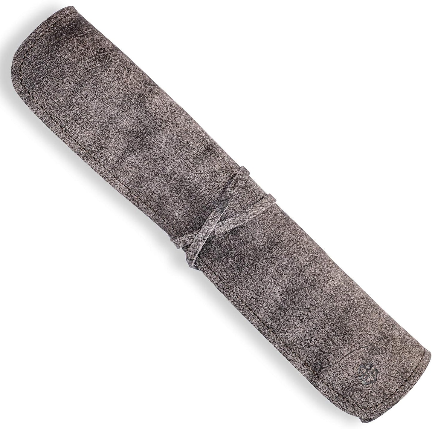 Angus Stoke Knife Bag for Chefs–knife Roll Bag leather 7 slots – Leather Knife Case Noah (brown)
