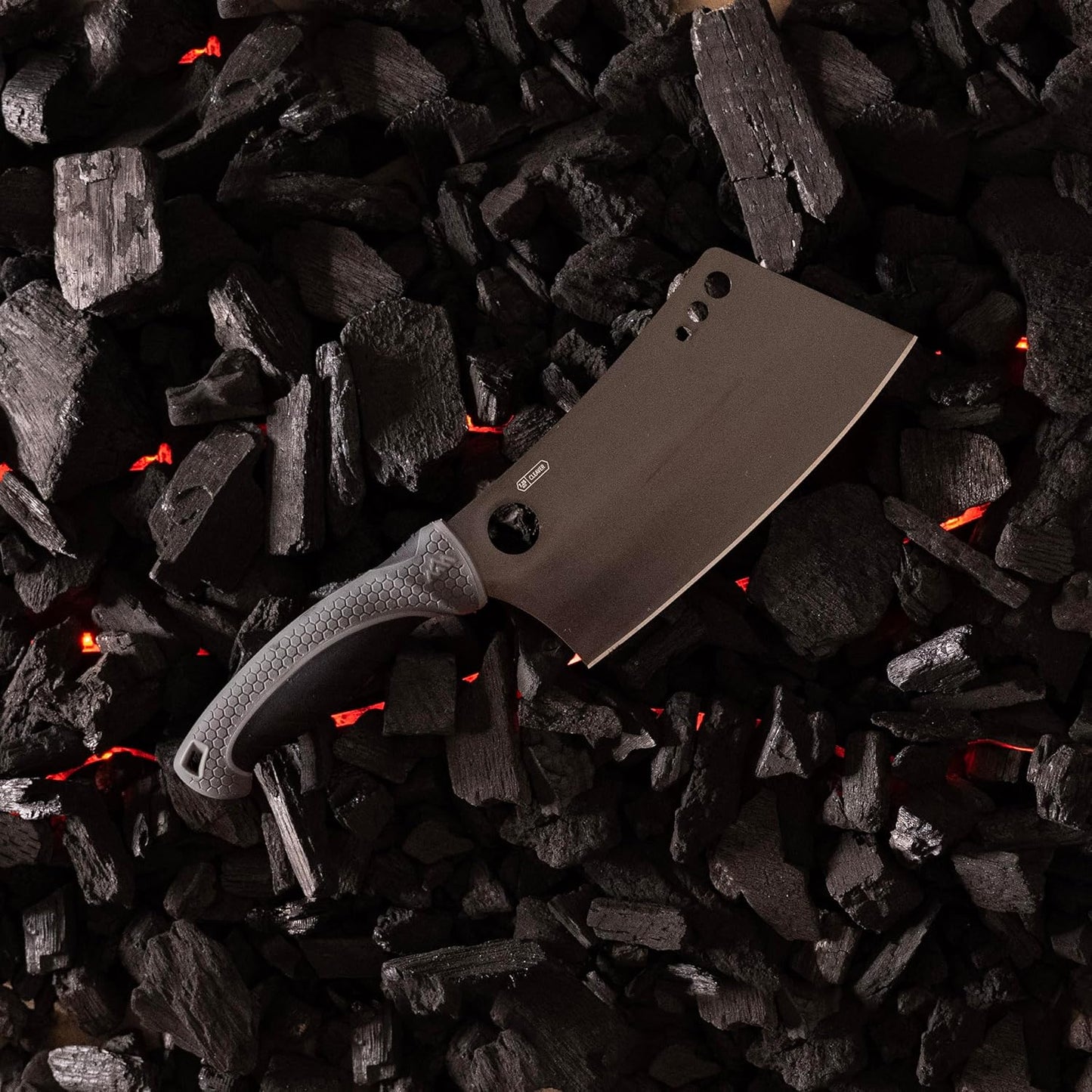 OUTDOOR EDGE ErgoMax Brisket Slicing Knife - Razor Sharp Blade, Premium Titanium-Coated Steel Blades, Ergonomic Handle, Multifunction Carving Knife for Meat Cutting