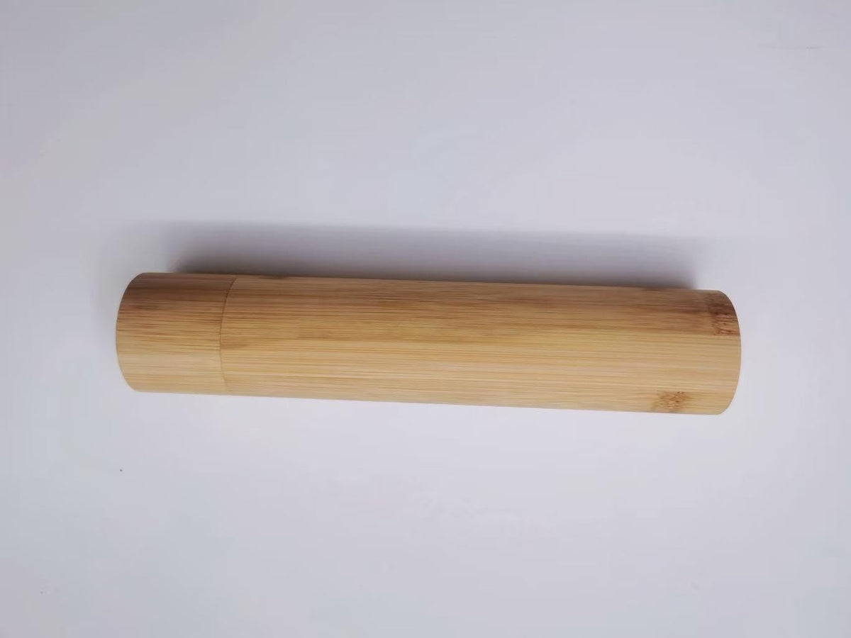 Eco-Friendly Travel Utensils Set: Lightweight Bamboo Forks, Spoons, Knives, Chopsticks, Straw in Wooden Case, Reusable Utensils for Lunch Box, Kids Camping Cutlery, Sustainable Portable Flatware