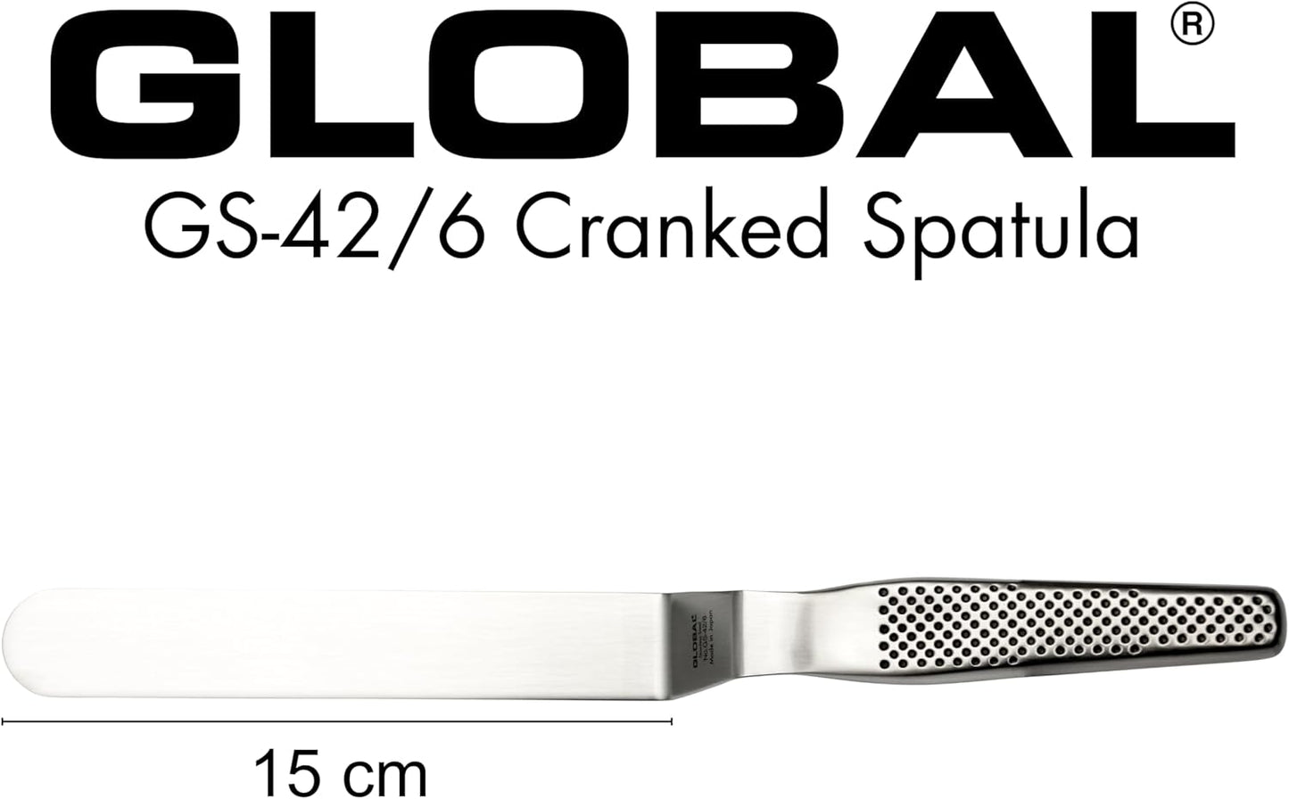 Global GS 6 CRANKED SPATULA/OFFSET PALETTE KNIFE