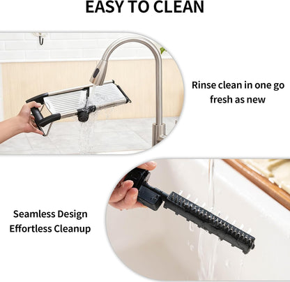 Mandoline Slicer for Kitchen, Mandolin and Julienne for Vegetables