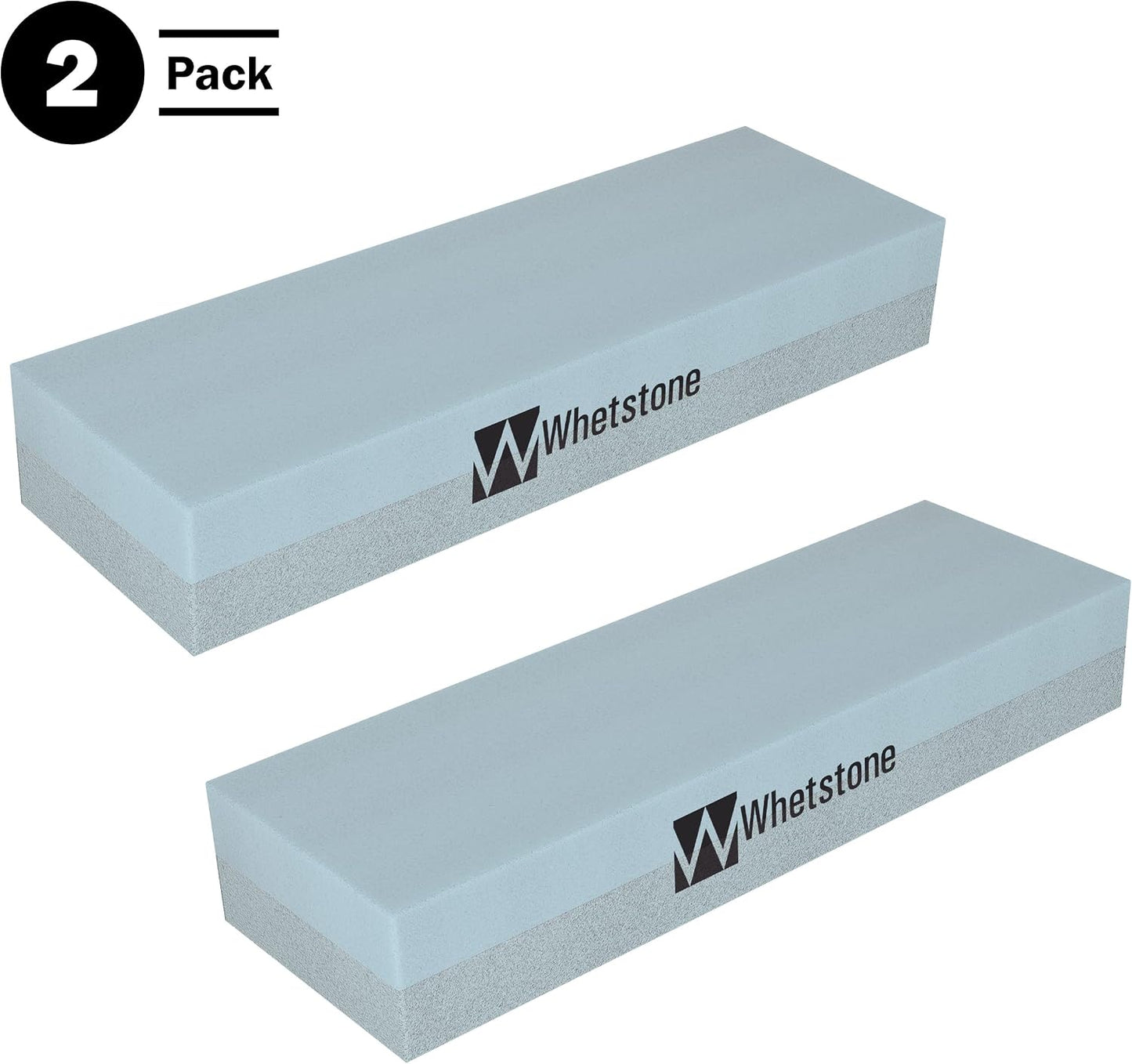 Sided, Gray Knife Stone-Dual 400/1000 Grit Wet Block-Sharpens and Polishes Sharp Tools and Kitchen, Hunting, and Pocket Knives by Whetstone, 1-Pack, Limestone