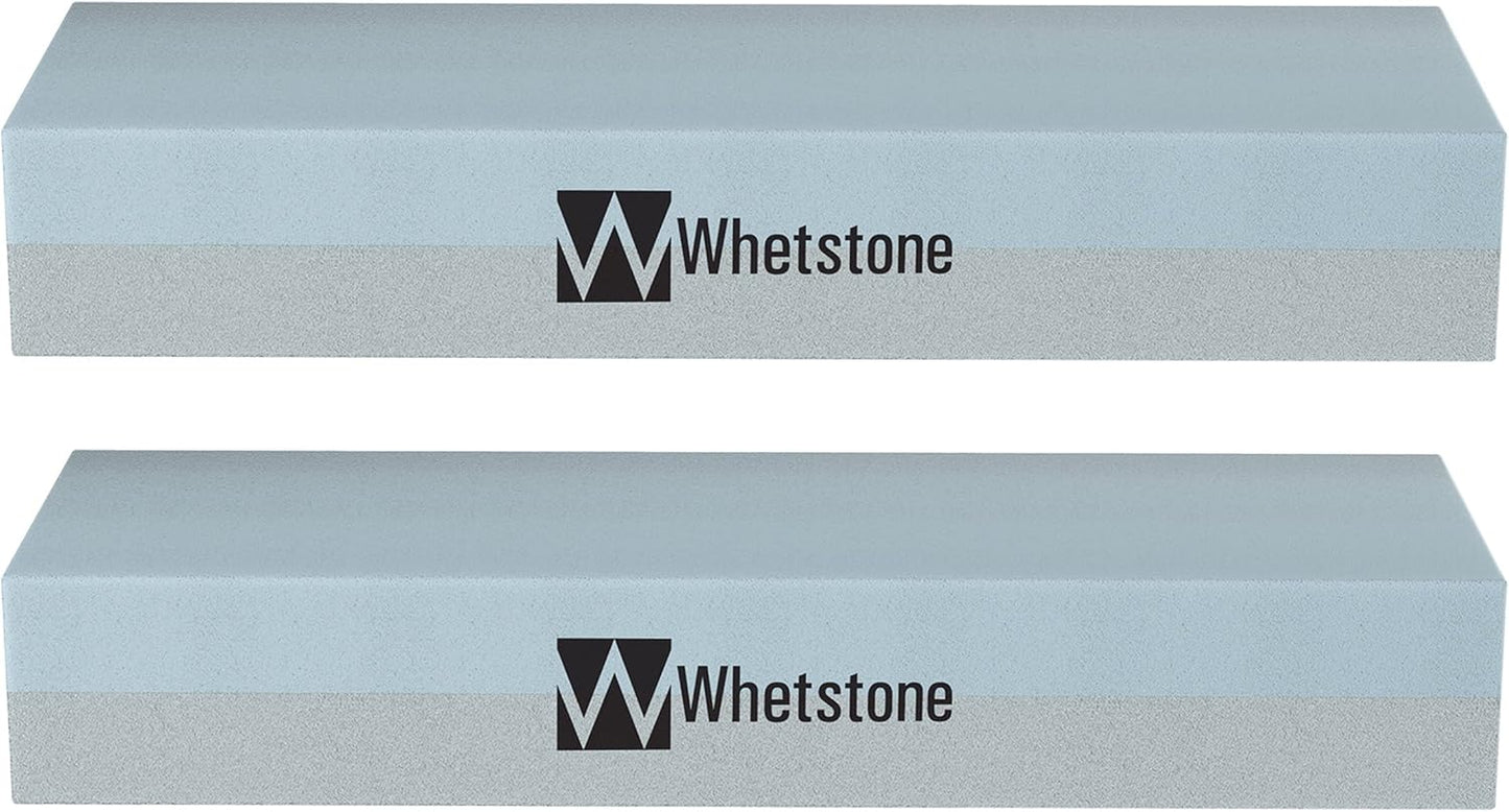 Sided, Gray Knife Stone-Dual 400/1000 Grit Wet Block-Sharpens and Polishes Sharp Tools and Kitchen, Hunting, and Pocket Knives by Whetstone, 1-Pack, Limestone