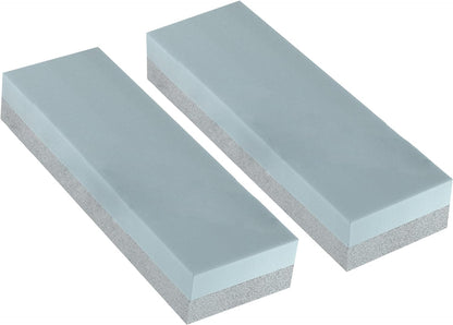 Sided, Gray Knife Stone-Dual 400/1000 Grit Wet Block-Sharpens and Polishes Sharp Tools and Kitchen, Hunting, and Pocket Knives by Whetstone, 1-Pack, Limestone