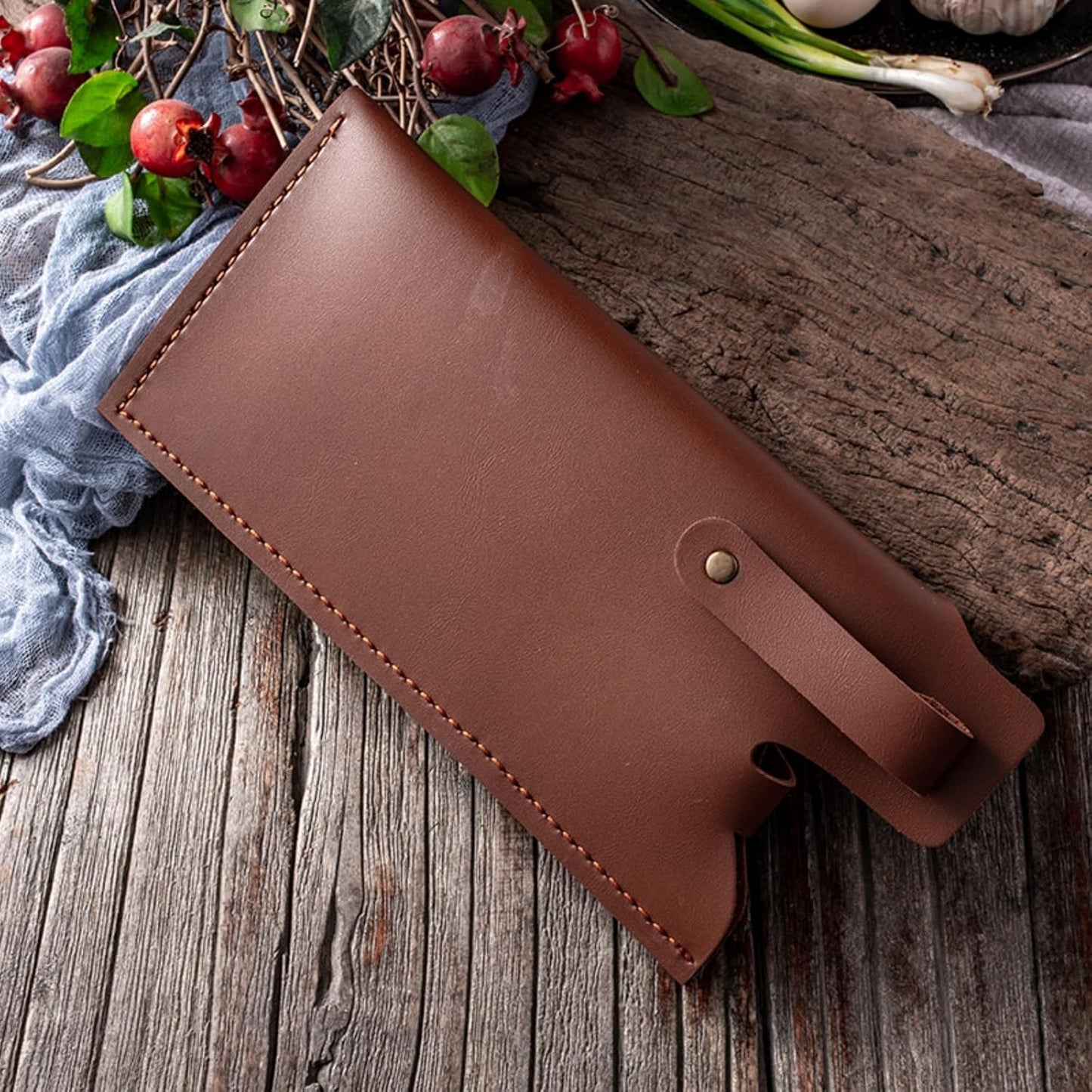 Knife Sheath, Meat Cleaver Sheath, Universal Kitchen Butcher Knife Case, Chef Knife Edge Guard, Abrasion Resistant Cleaver Knife Cover Sleeves Knife Protectors