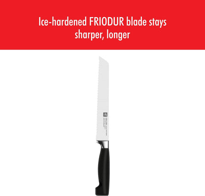 HENCKELS J.A Twin Four Star 8-Inch High Carbon Stainless Steel Bread knife