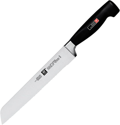 HENCKELS J.A Twin Four Star 8-Inch High Carbon Stainless Steel Bread knife