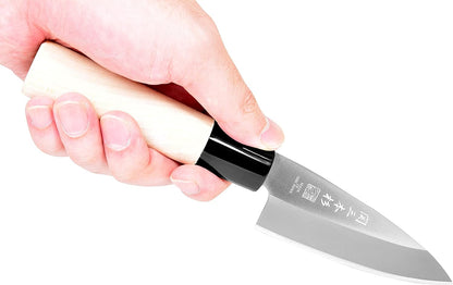 Deba Knife Sushi Sashimi Knife 420J2 Stainless Steel 5.9" Seki SANBONSUGI