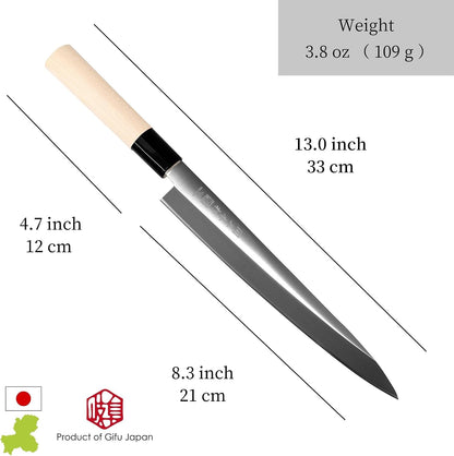 Deba Knife Sushi Sashimi Knife 420J2 Stainless Steel 5.9" Seki SANBONSUGI