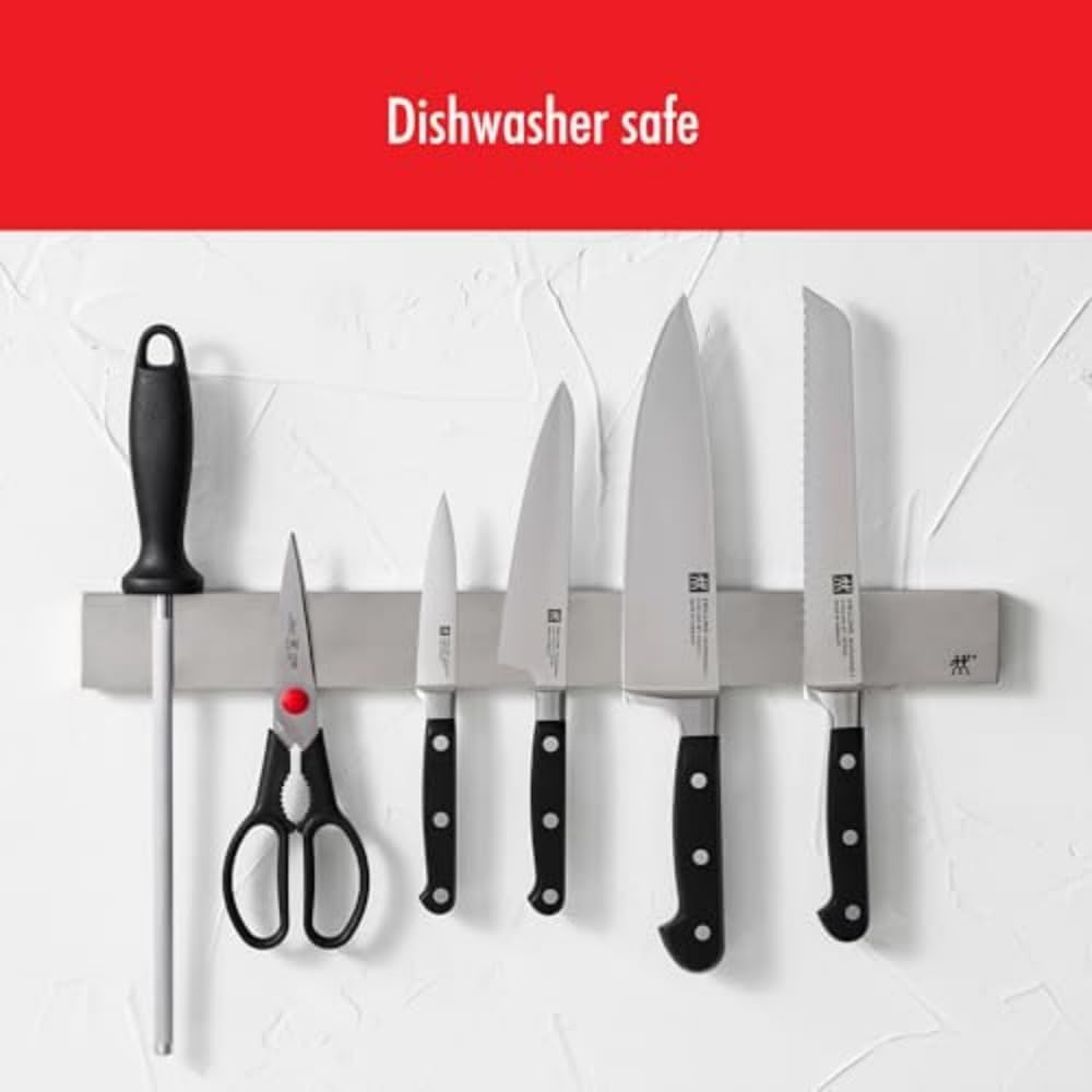 Professional S 8-inch Razor-Sharp German Bread Knife, Made in Company-Owned German Factory with Special Formula Steel perfected for almost 300 Years, Dishwasher Safe
