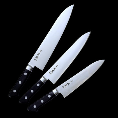 VG Japanese Chef Knife 8.3" (210mm) Gyuto Professional Chef's Knife, Ultra Sharp Japanese Stainless Steel Blade, Duracon Handle, Made in JAPAN