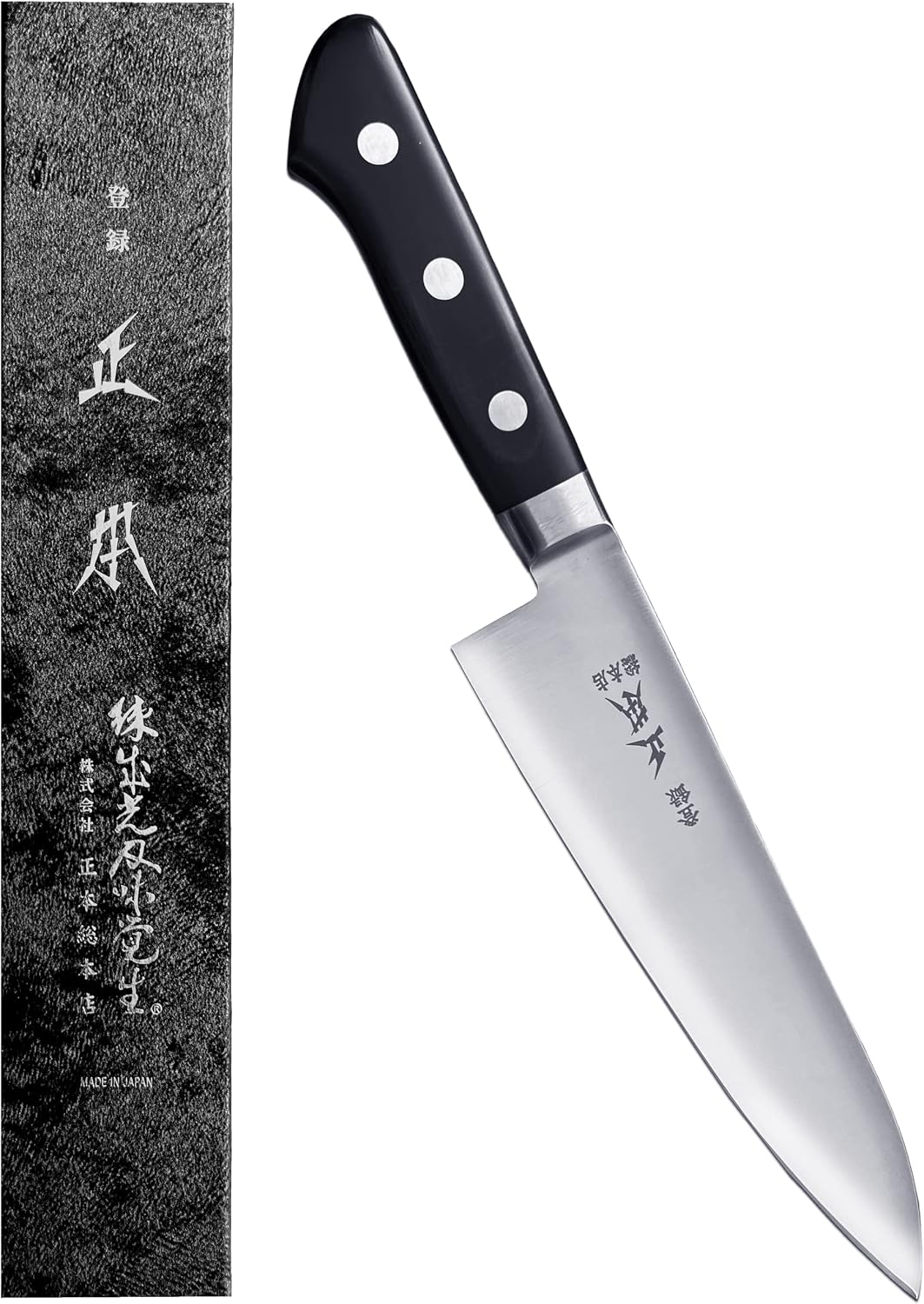 VG Japanese Chef Knife 8.3" (210mm) Gyuto Professional Chef's Knife, Ultra Sharp Japanese Stainless Steel Blade, Duracon Handle, Made in JAPAN