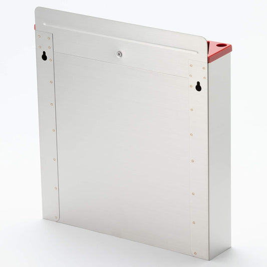 Endo Shoji Commercial Use, Plastic Board Included, Color Knife Rack, Large, AB Type, Main Unit, 18-8 Stainless Steel, Lid: ABS Resin, Made in Japan