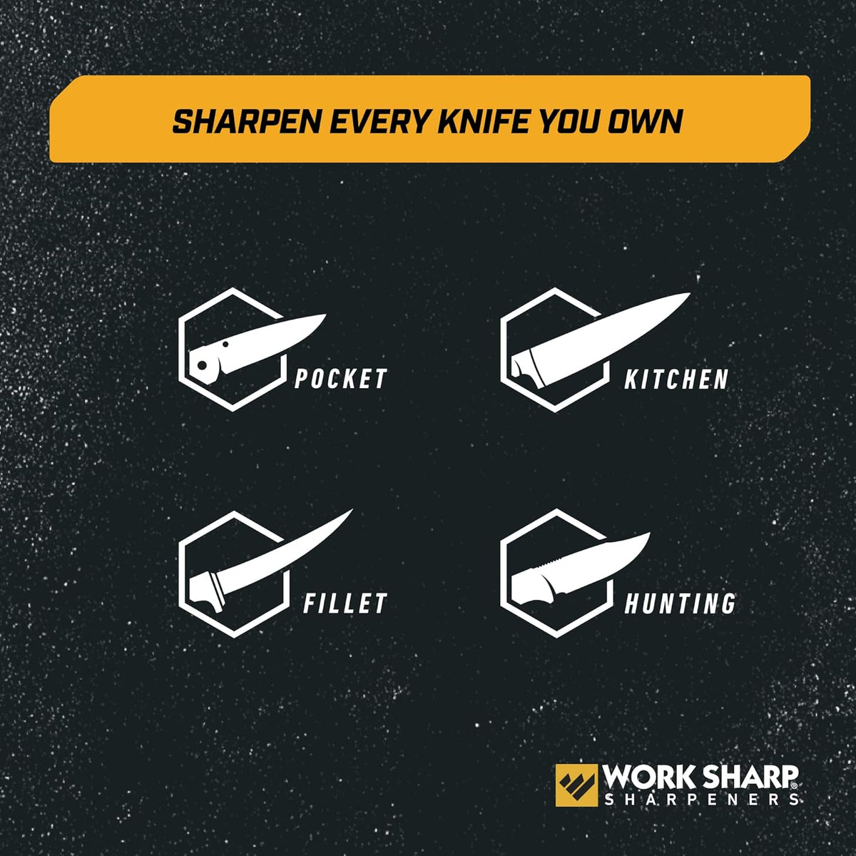 Precision Adjust Knife Sharpener Kit - Fixed Angle Sharpening System for Kitchen & Pocket Knives - Professional Guided Knife Sharpening Tool
