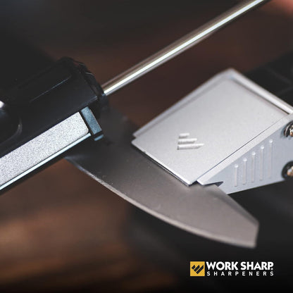Precision Adjust Knife Sharpener Kit - Fixed Angle Sharpening System for Kitchen & Pocket Knives - Professional Guided Knife Sharpening Tool