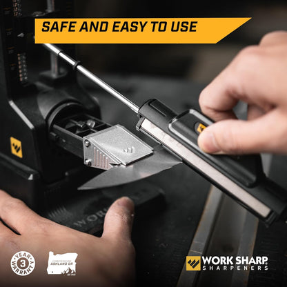 Precision Adjust Knife Sharpener Kit - Fixed Angle Sharpening System for Kitchen & Pocket Knives - Professional Guided Knife Sharpening Tool