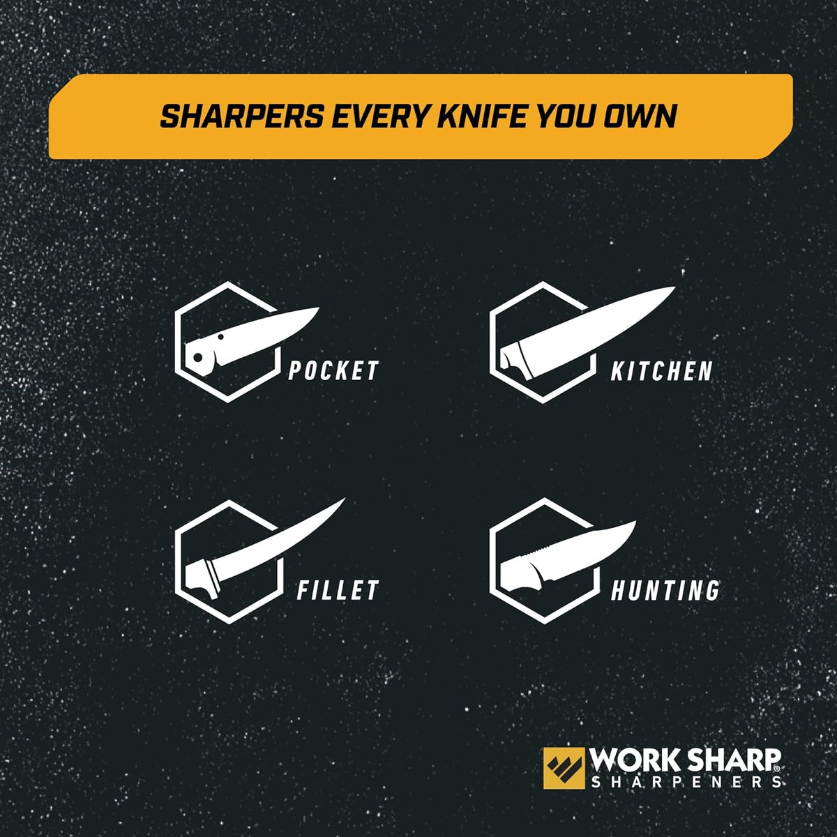 Precision Adjust Knife Sharpener Kit - Fixed Angle Sharpening System for Kitchen & Pocket Knives - Professional Guided Knife Sharpening Tool