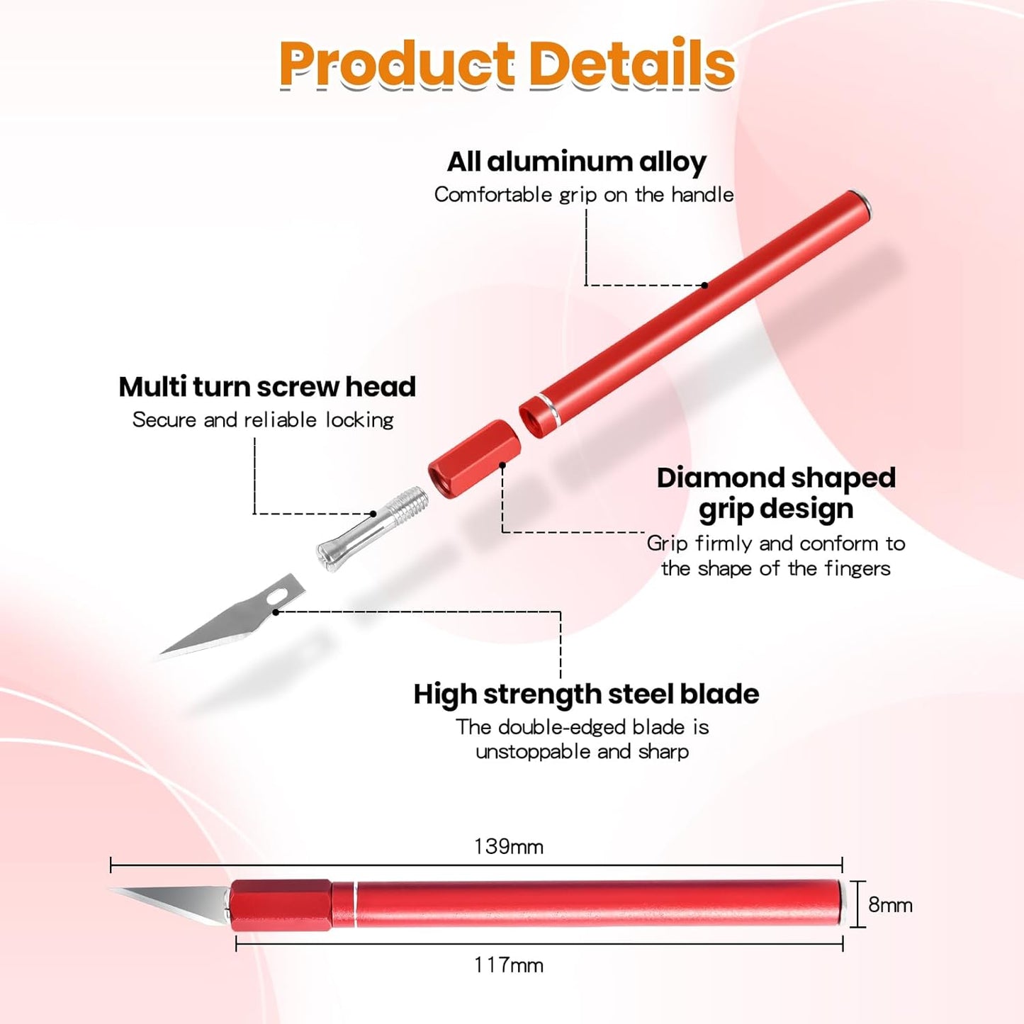 Upgraded Bread Lame with 10 Blades - Professional sourdough Scoring Tool for bread scoring tool Safety Cover & Ergonomic Handle - Premium Bread Scoring Knife for Artisan Bread Making (1, Gray)