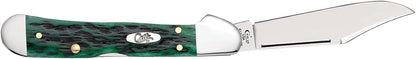 Case XX WR Pocket Knife Mini Copperlock Amber Bone W/Shield Item #133 (61749L SS) 3 5/8 inches Closed