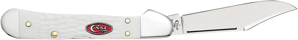 Case XX WR Pocket Knife Mini Copperlock Amber Bone W/Shield Item #133 (61749L SS) 3 5/8 inches Closed