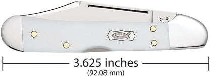 Case XX WR Pocket Knife Mini Copperlock Amber Bone W/Shield Item #133 (61749L SS) 3 5/8 inches Closed