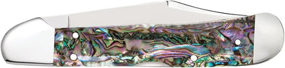 Case XX WR Pocket Knife Mini Copperlock Amber Bone W/Shield Item #133 (61749L SS) 3 5/8 inches Closed