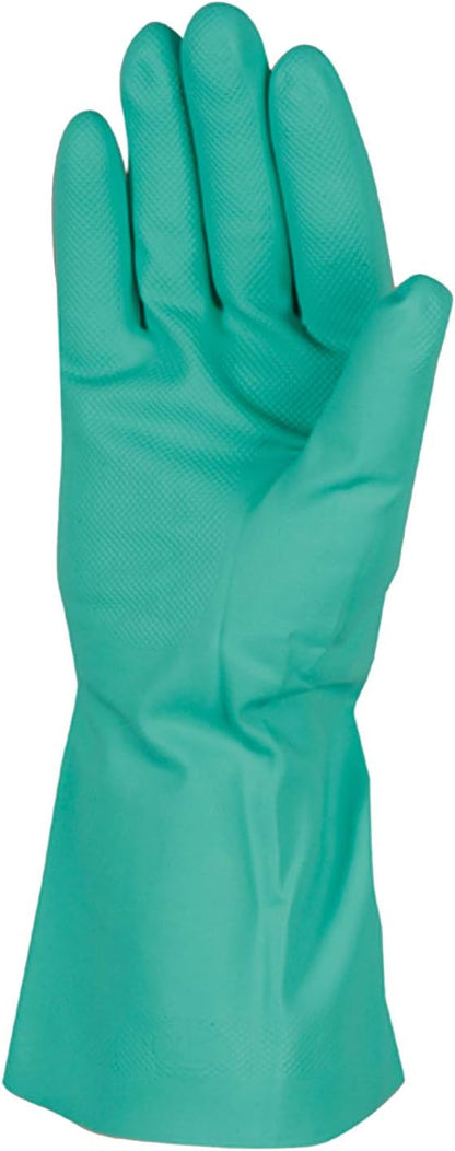Chemical Resistant Nitrile Gloves, Solvent and Pesticide Resistant, Reusable, Medium (178M)