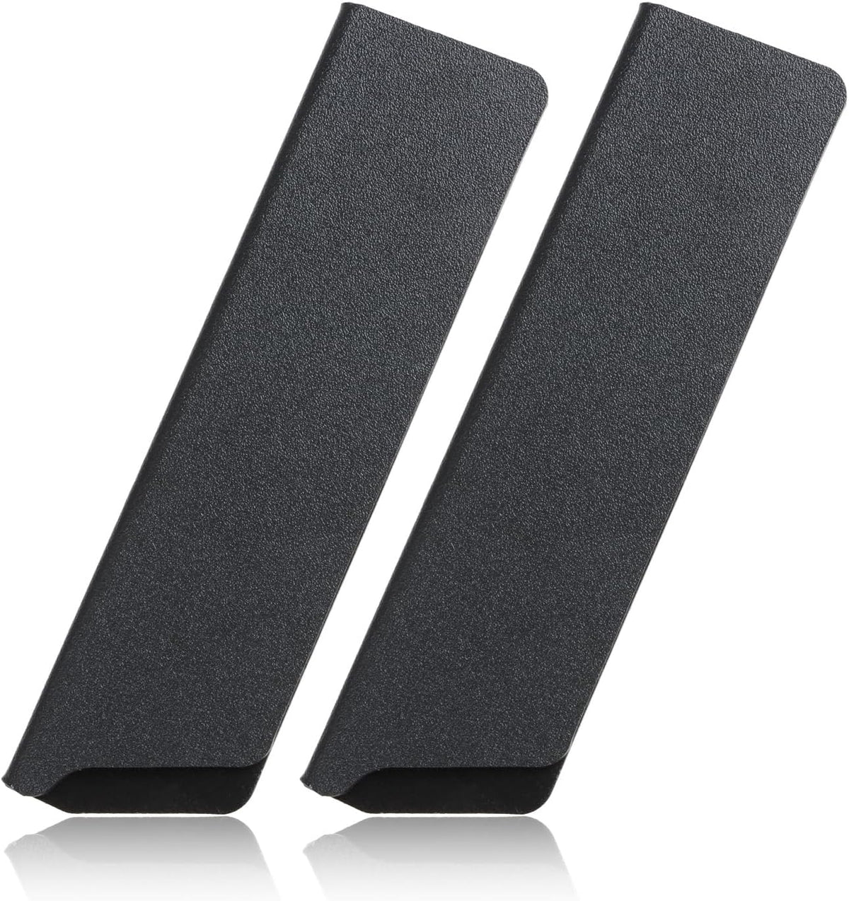 2 Pcs Knife Sheath and Guard Cover, Protective Chef Knife Blade Cover for Kitchen Storage and Travel, Black ABS Plastic Waterproof Knife Edge Protector (for 6" knife 2pcs)
