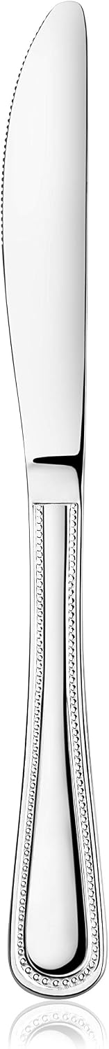 Bead Pattern 18/0 Stainless Steel Oyster Fork, 6-Inch, Set of 12, Commercial Grade