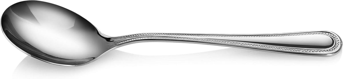 Bead Pattern 18/0 Stainless Steel Oyster Fork, 6-Inch, Set of 12, Commercial Grade
