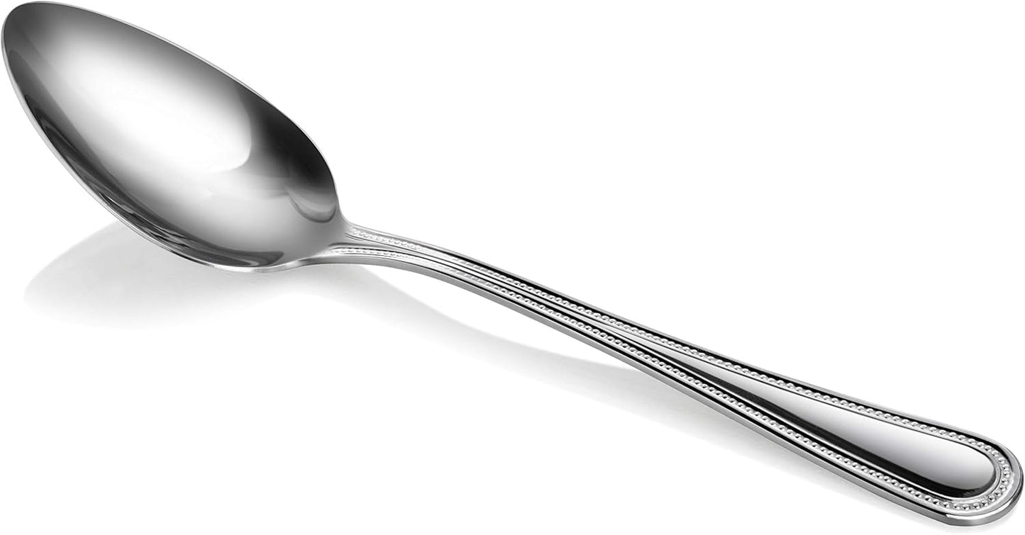 Bead Pattern 18/0 Stainless Steel Oyster Fork, 6-Inch, Set of 12, Commercial Grade