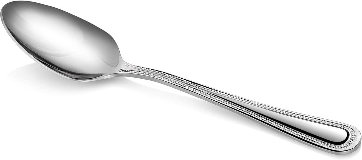 Bead Pattern 18/0 Stainless Steel Oyster Fork, 6-Inch, Set of 12, Commercial Grade