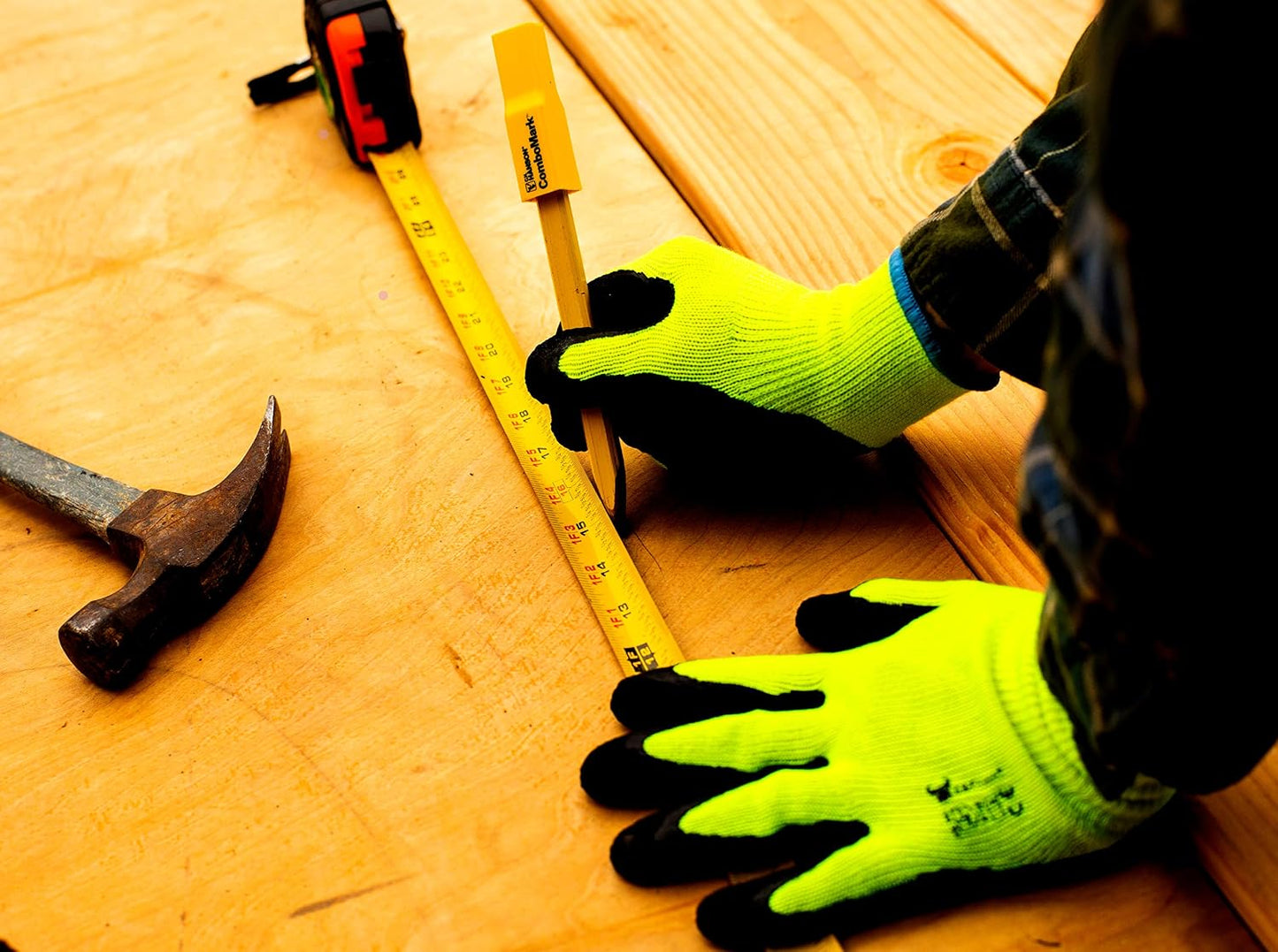 3100L-DZ-Parent 12 Pairs Large Rubber Latex Double Coated Work Gloves for Construction, gardening gloves, heavy duty Cotton Blend Blue