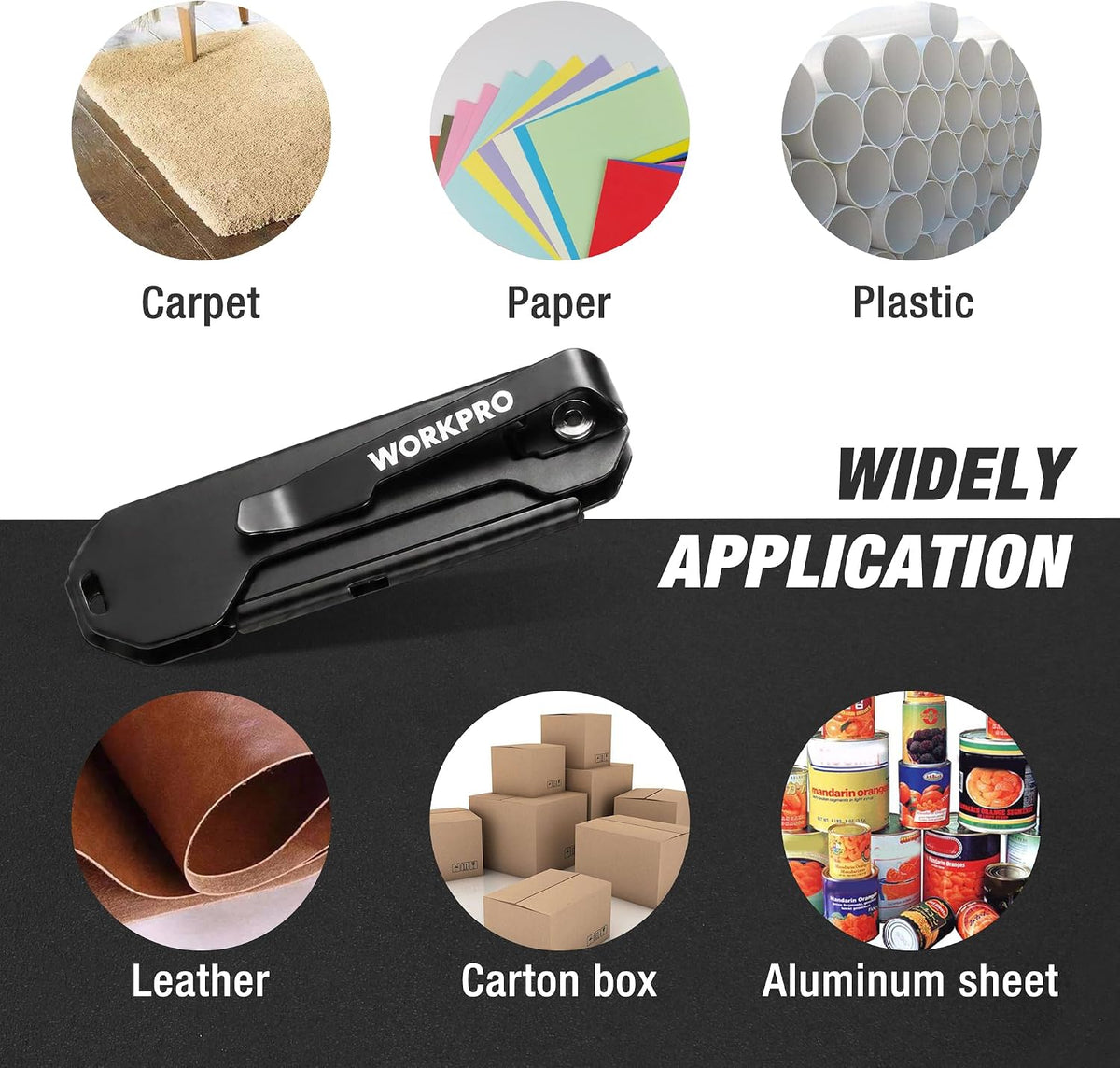 EDC Folding Utility Knife, Mini Box Cutter with Quick Open Axis Lock, Quick Change Blade Razor Knife, Foldable Small Pocket Knife with Belt Clip