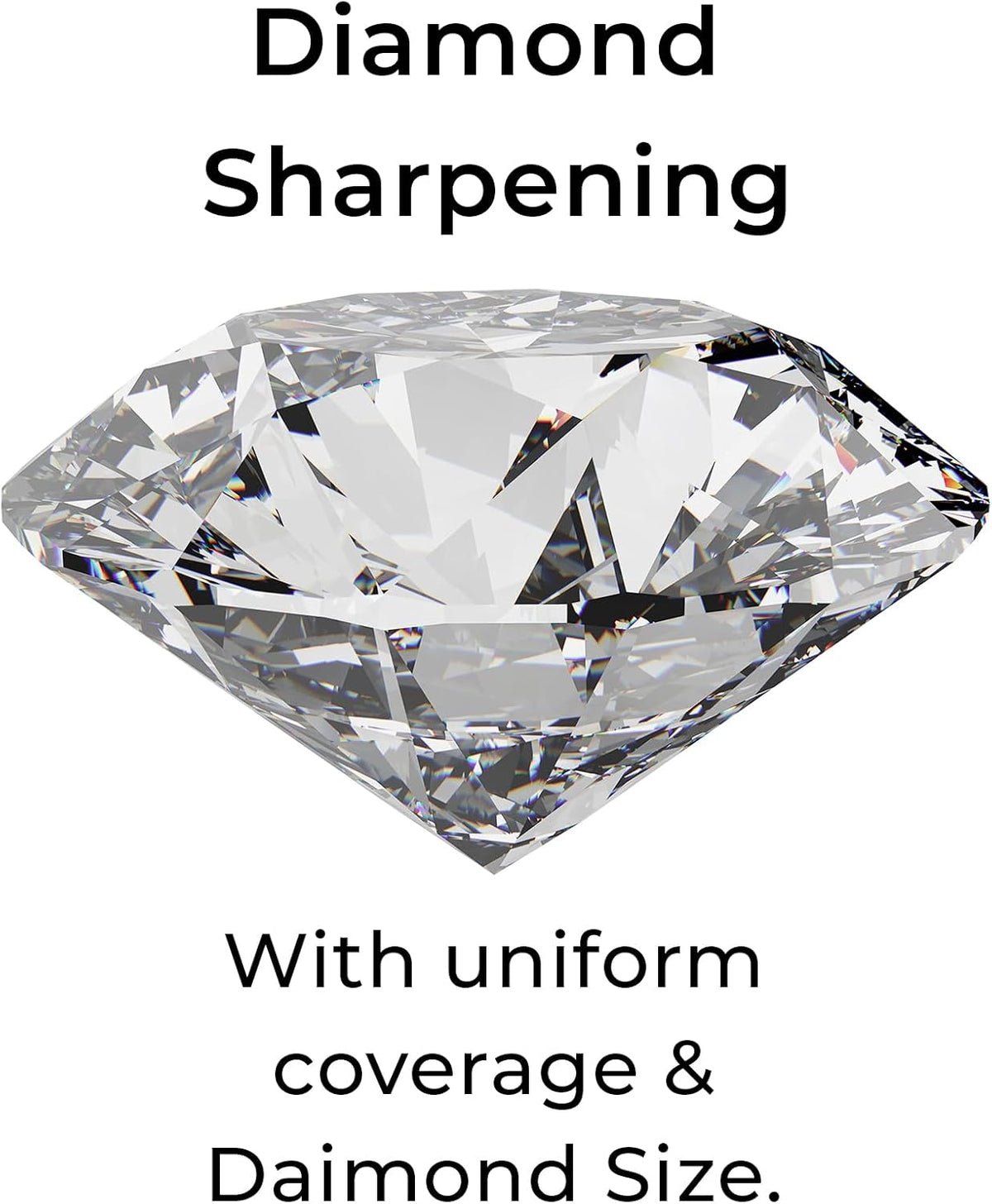DMT (Diamond Machining Technology) (DMT) 70mm Mini Diamond Whetstone Benchstone, Fine Grit Sharpener (W7F),One Size